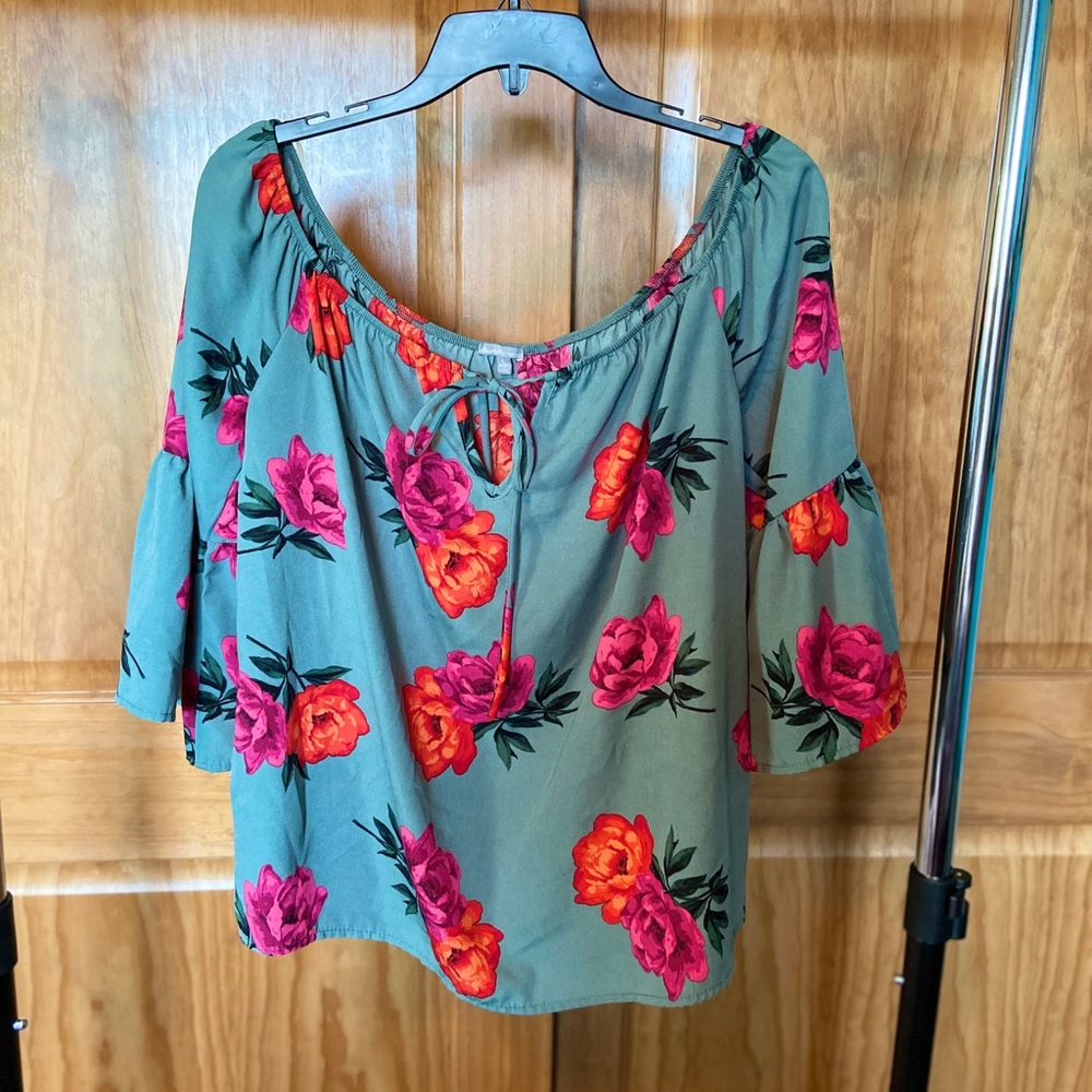 Off the shoulder shirt